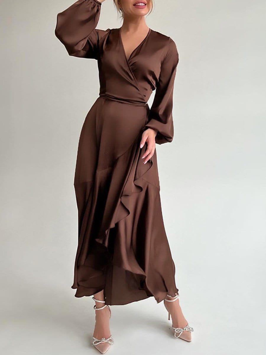 Ada Asymmetrical Midi Dress