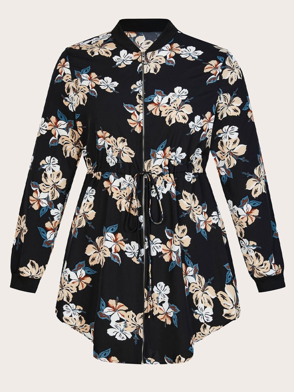 Alisa Trench Floral Jacket