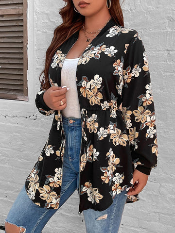 Alisa Trench Floral Jacket