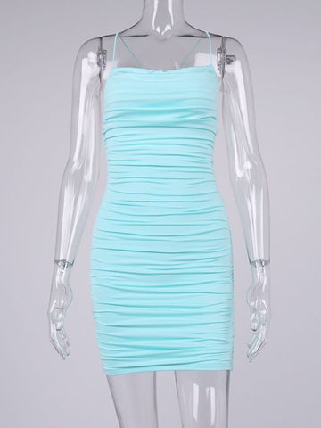 Aliza Sleeveless Mini Dress