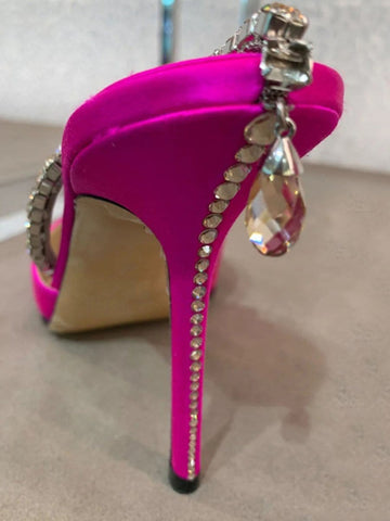 Ankle Rhinestone Heel