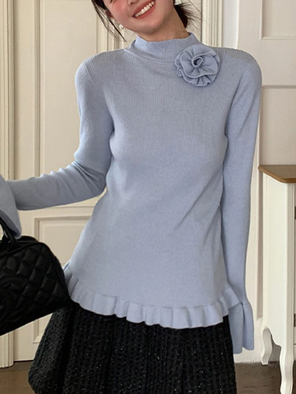 Annabelle Knitted Pullover Sweater