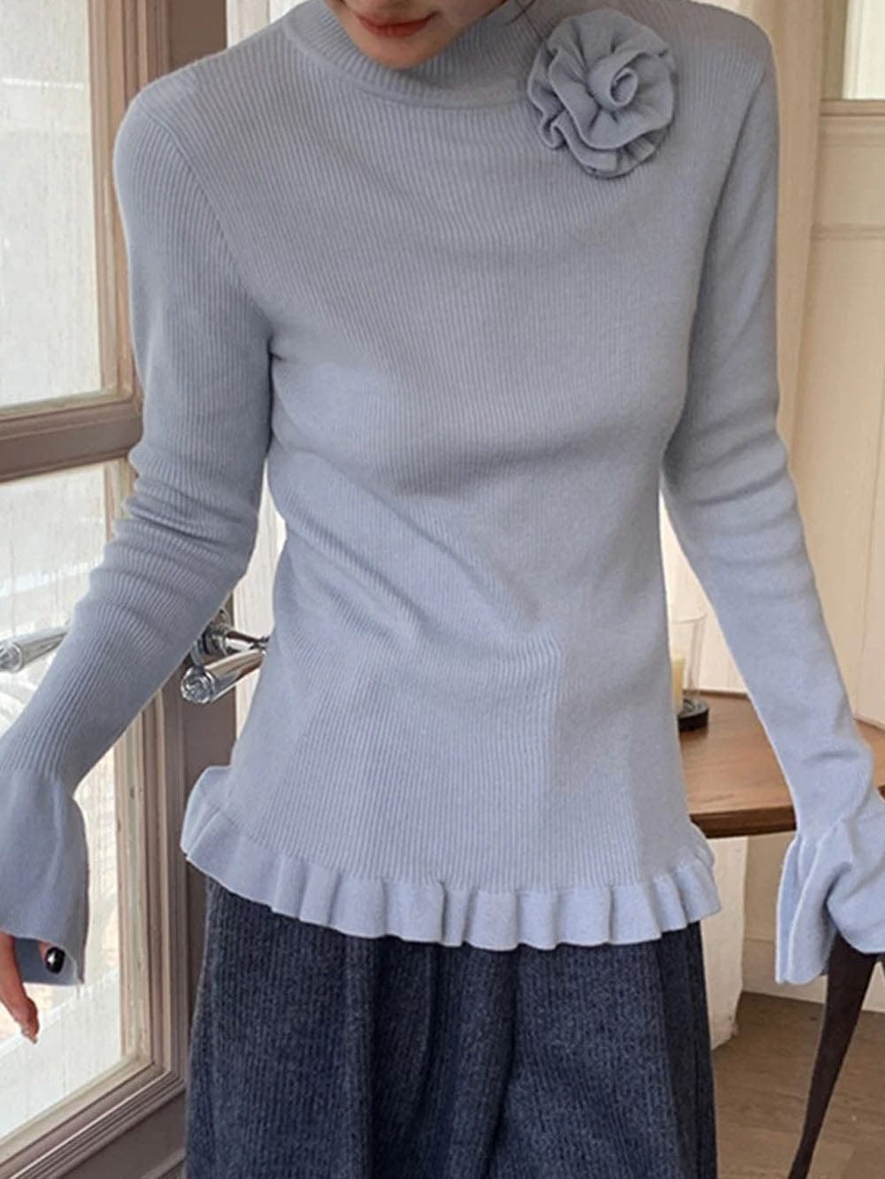 Annabelle Knitted Pullover Sweater