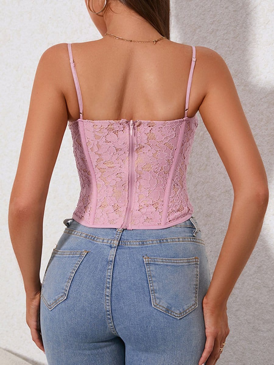 Haut corset rembourré décontracté Athena