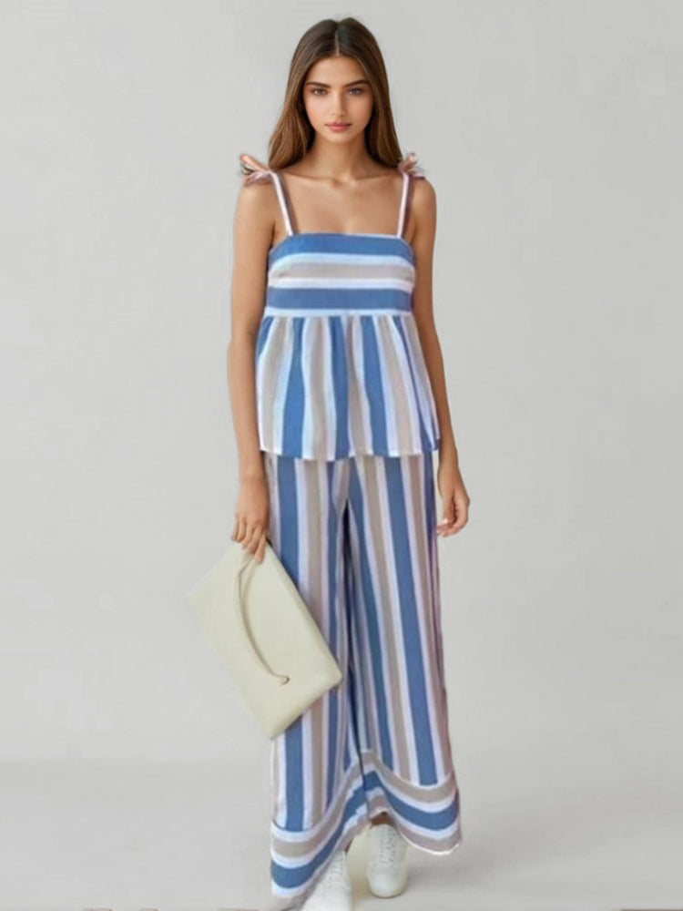 Stripe Two Piece Set