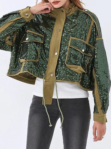 Beverly Sequined Casual Jacket