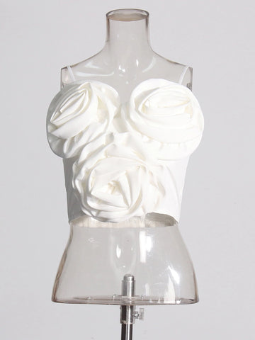 Flower Sexy Vest Top