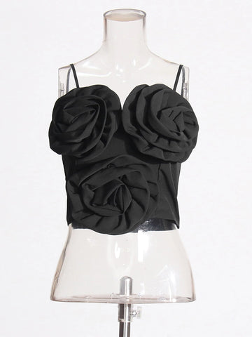Flower Sexy Vest Top