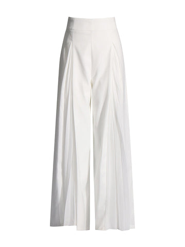 Long Sleeve White Two Piece Set