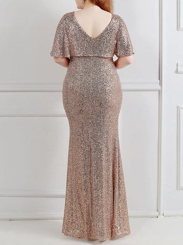 Delilah Sequin Maxi Dress