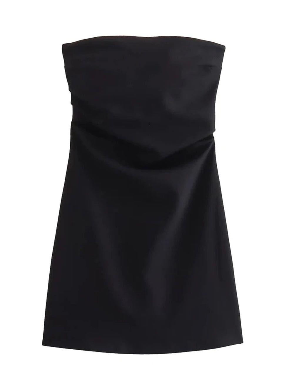 Delilah Strapless Draped Mini Dress