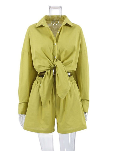 Dior Top & Waist Short Set