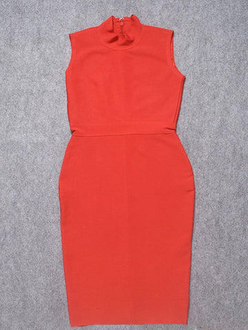 Elaine Sleeveless Bodycon Midi Dress