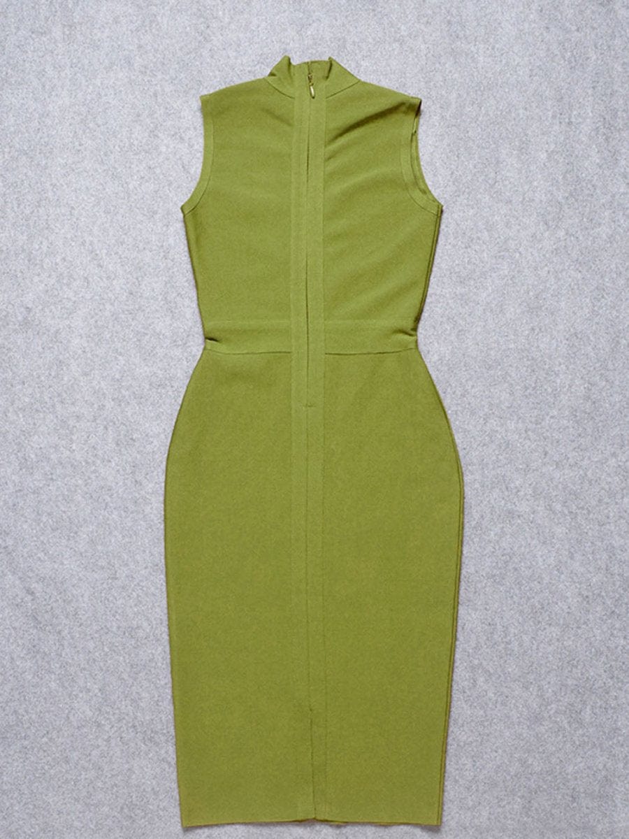 Elaine Sleeveless Bodycon Midi Dress