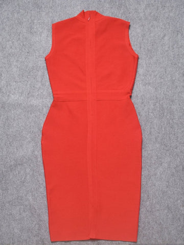 Elaine Sleeveless Bodycon Midi Dress