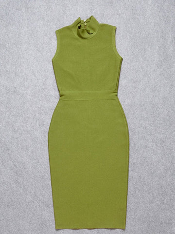 Elaine Sleeveless Bodycon Midi Dress