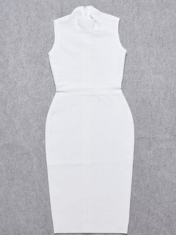 Elaine Sleeveless Bodycon Midi Dress