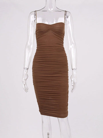 Elizabeth Backless Mini Dress