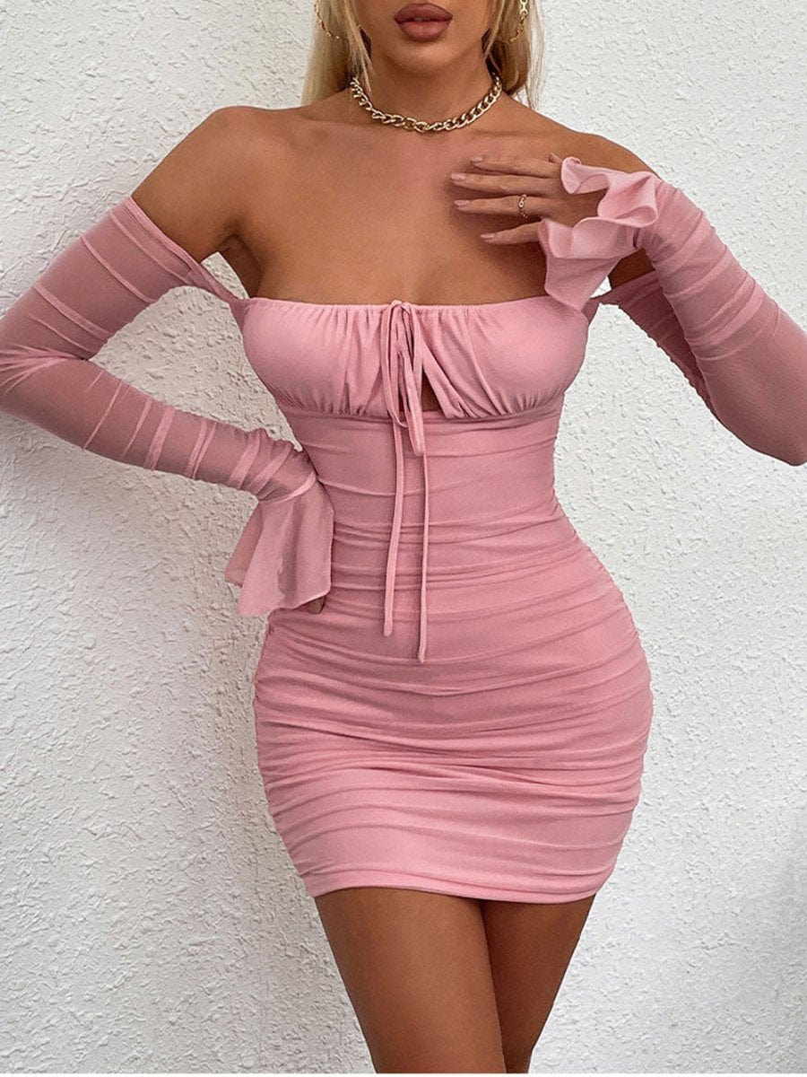 Elodie Off Shoulder Mini Dress