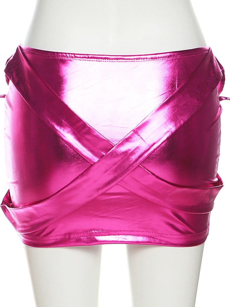 Emerson PU Leather Mini Skirt