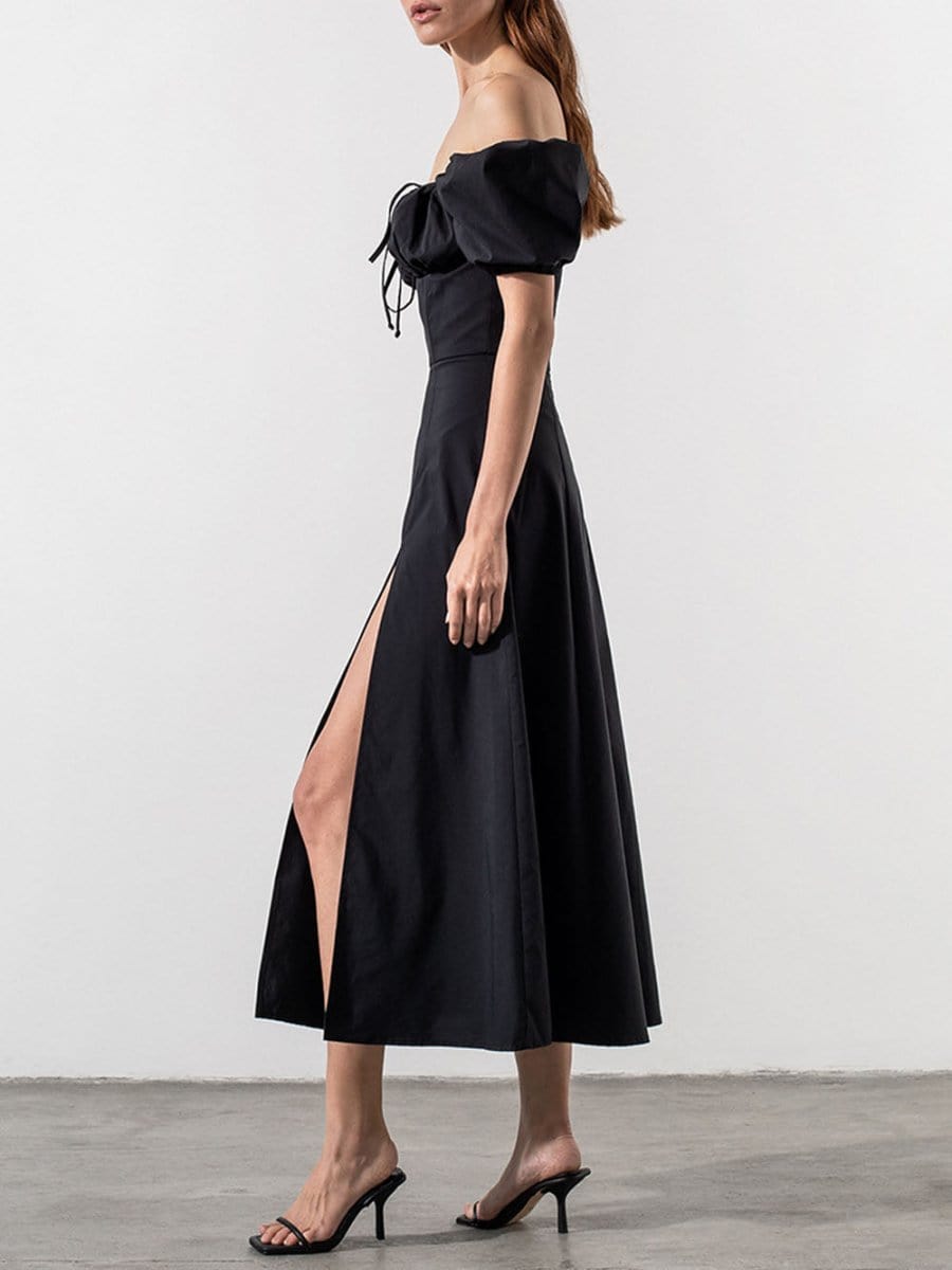 Emilia Off Shoulder Midi Dress