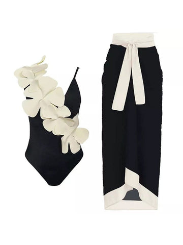 Emory Swimsuit & Skirt Set