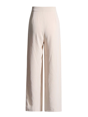 Unregelmäßiges ärmelloses zweiteiliges Set mit hoher Taille