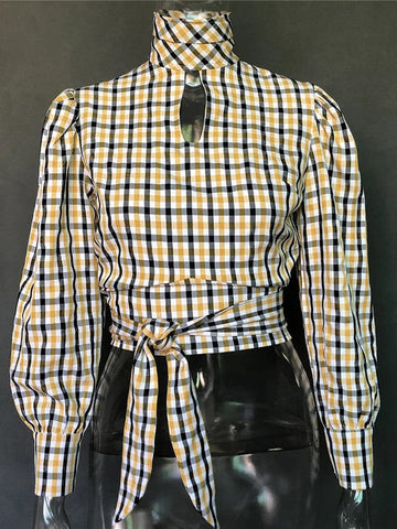 Felicity Backless Shirt