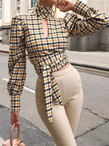 Felicity Backless Shirt
