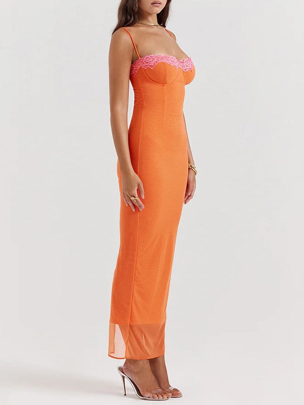 Francesca Bodycon Backless Maxi Dress