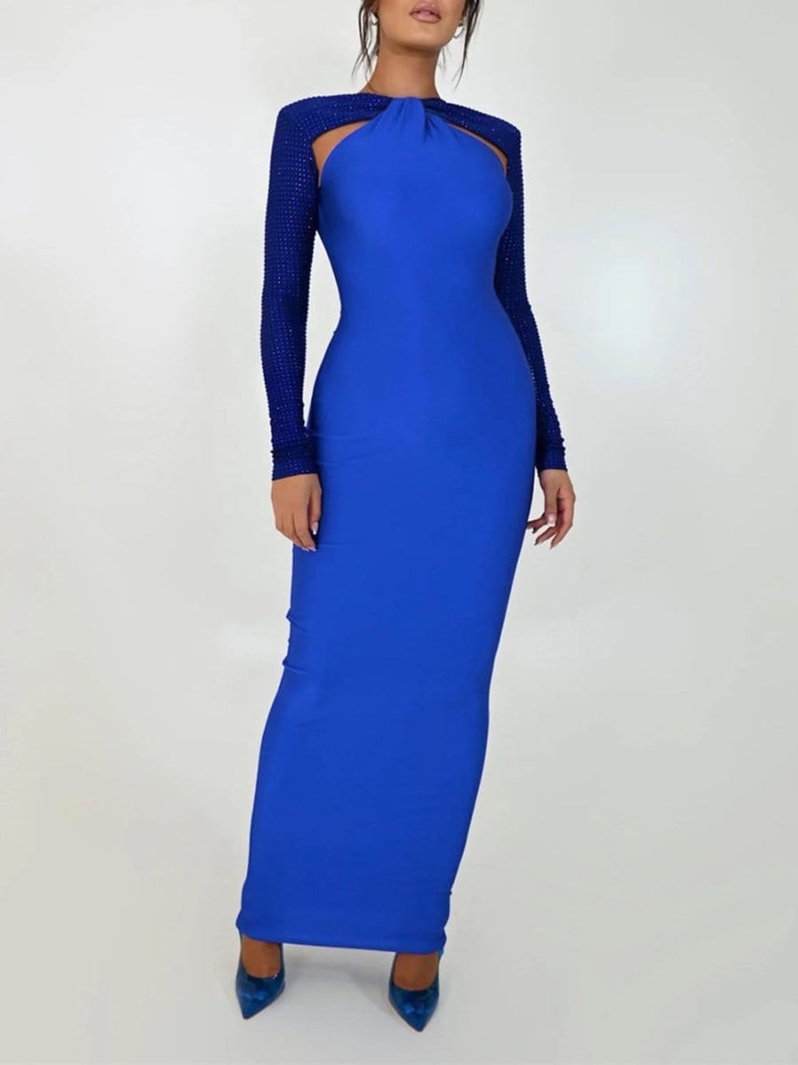 Hadassah Hollow Out Maxi Dress