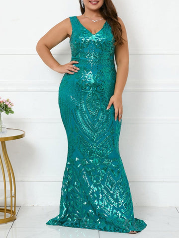 Hana Sequin Maxi Dress