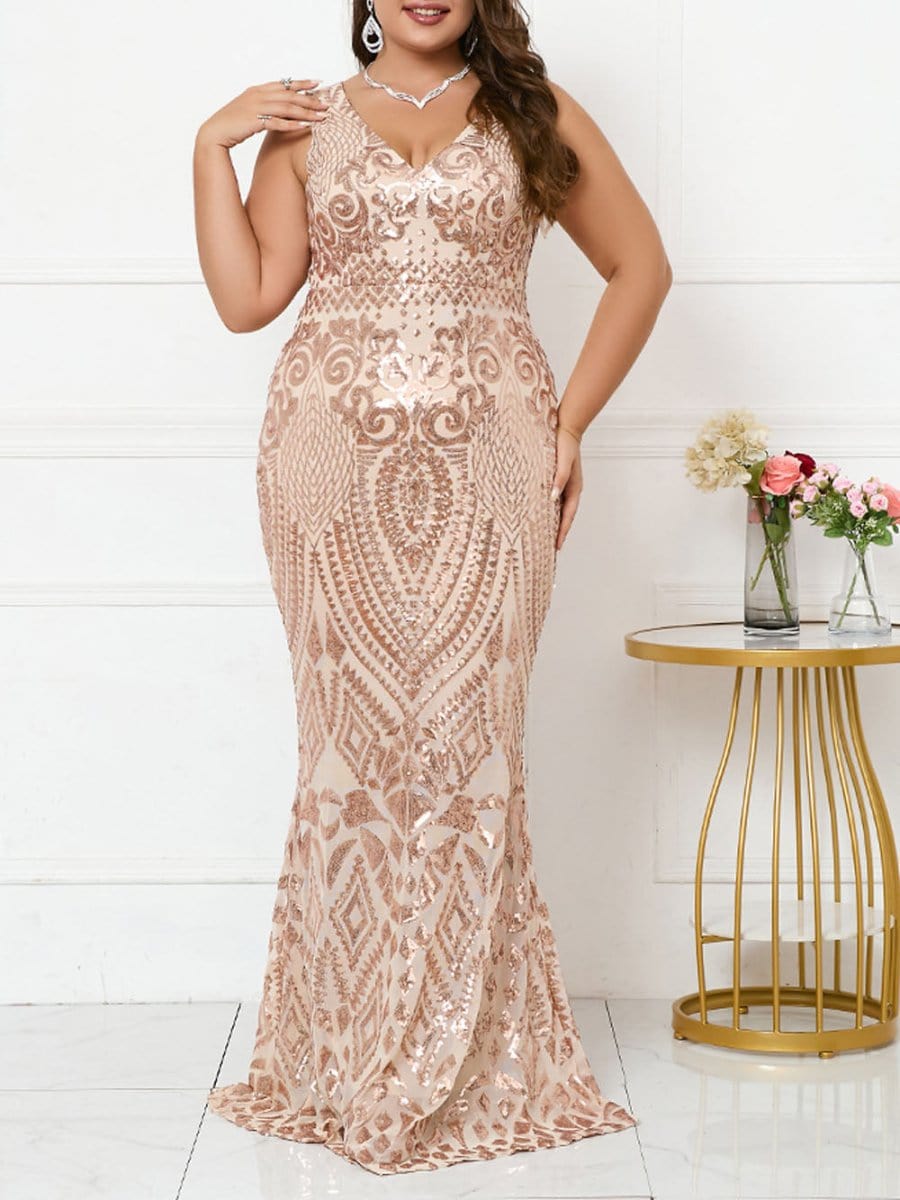 Haniya Sequin Maxi Dress