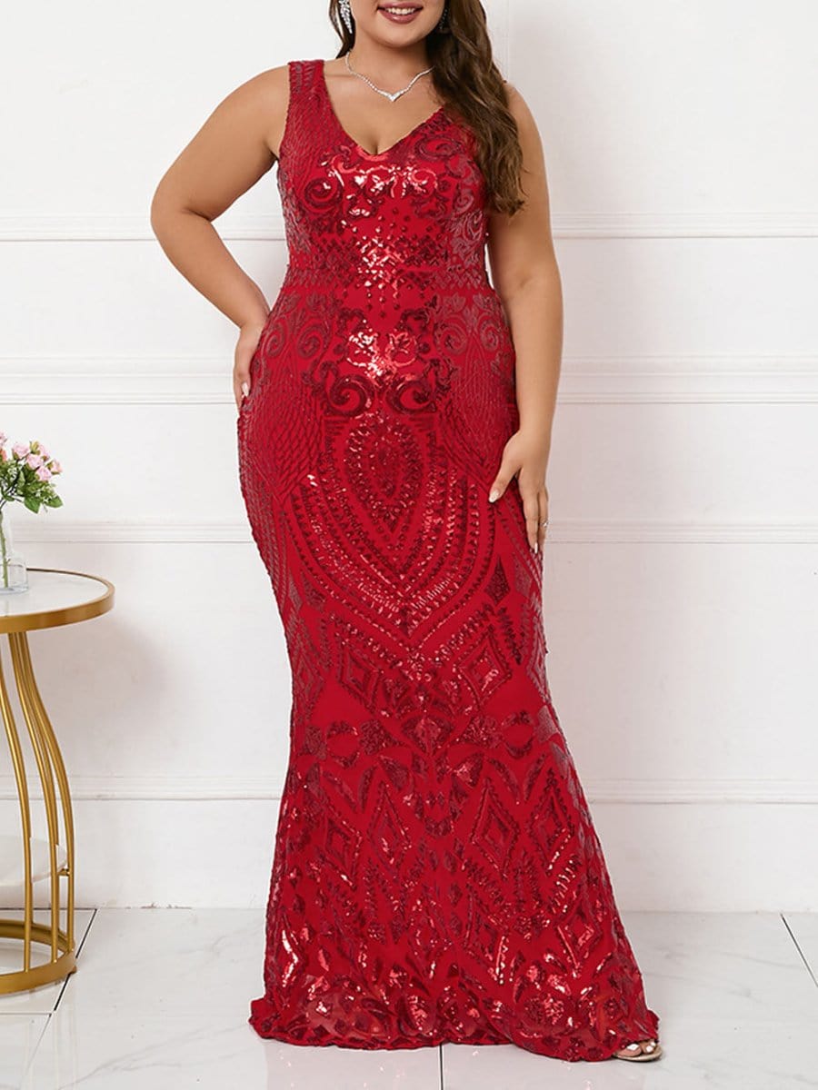 Haniya Sequin Maxi Dress