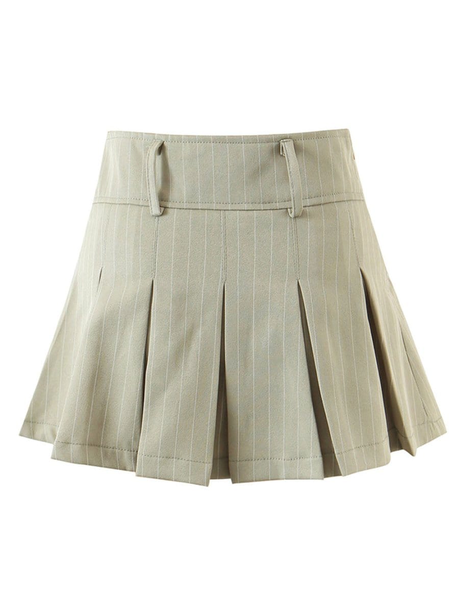 Hunter Pleated Mini Skirt