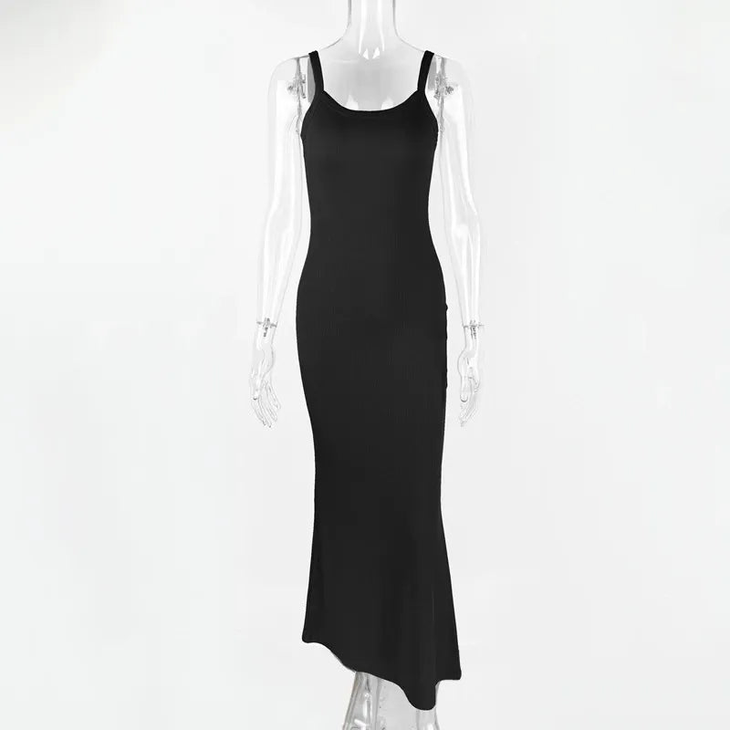 Summer Bodycon Casual Slim Long Dresses