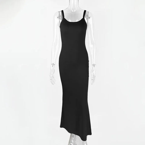 Summer Bodycon Casual Slim Long Dresses