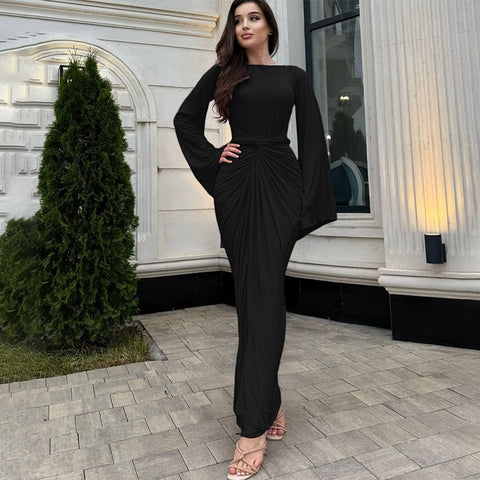 A Waist-Hugging Belt-Worn Dress
