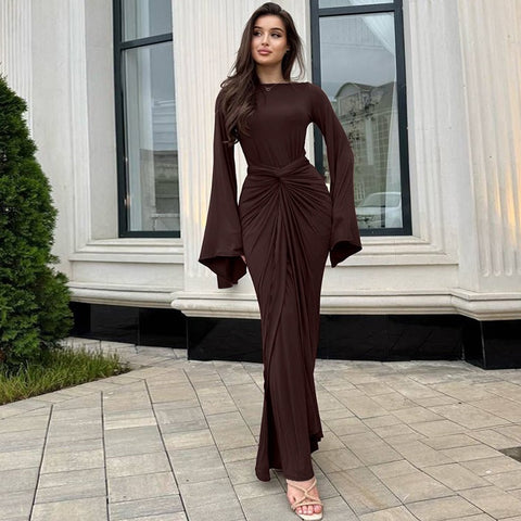 A Waist-Hugging Belt-Worn Dress