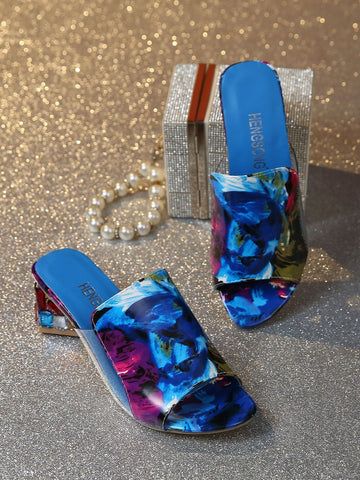 High Heels With Thick Heels And Flip-Flops
