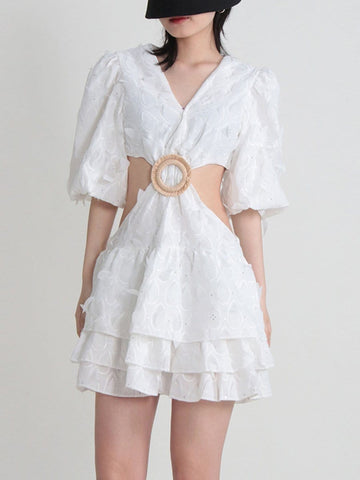 Jett Hollow Out Mini Dress