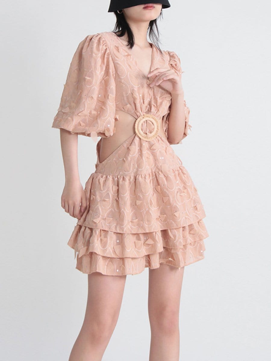 Jett Hollow Out Mini Dress