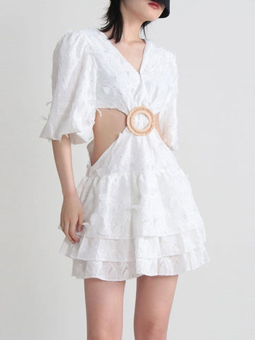 Jett Hollow Out Mini Dress