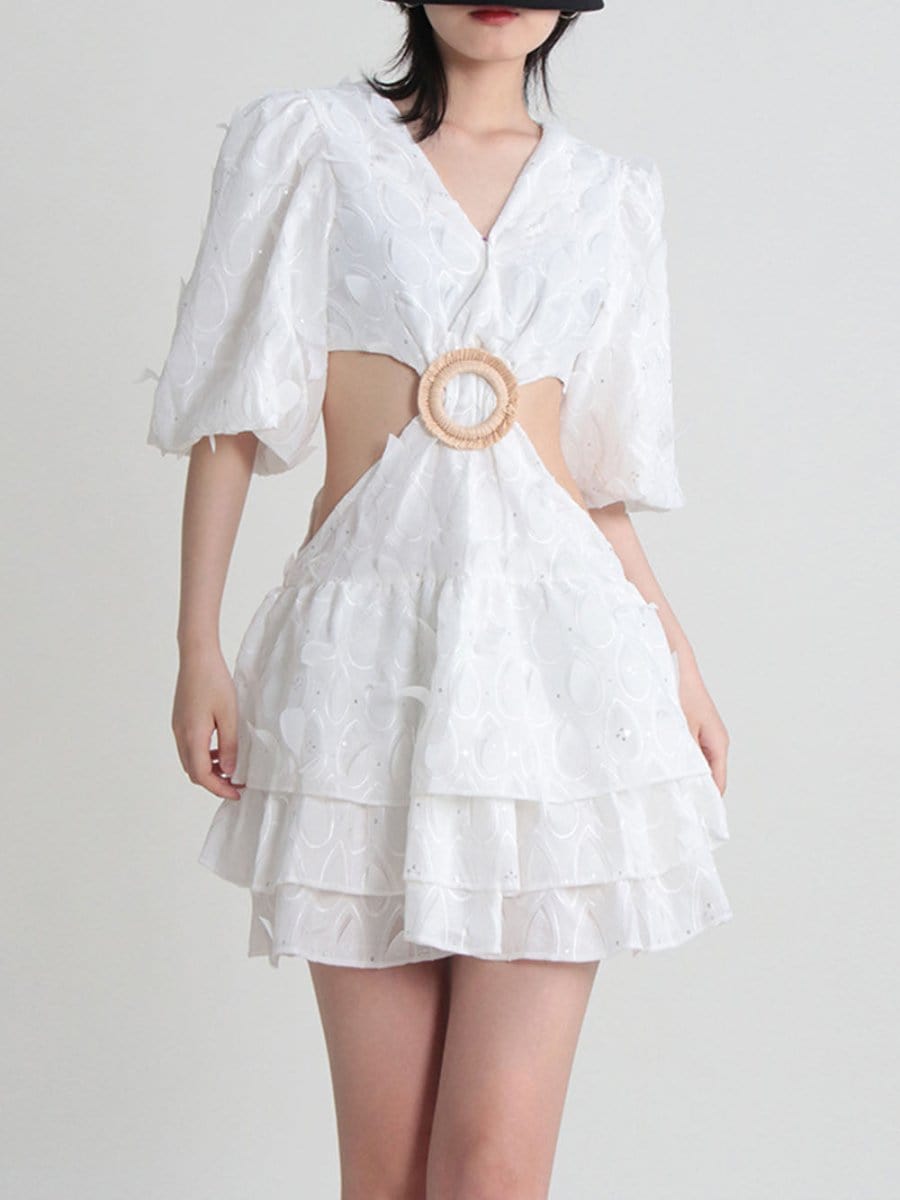 Jett Hollow Out Mini Dress