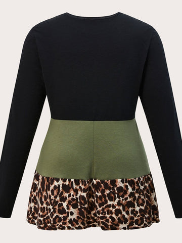 Jocelyn Leopard Top