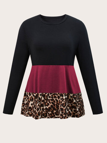 Jocelyn Leopard Top