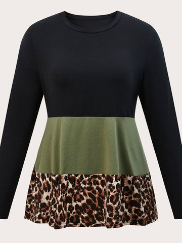 Jocelyn Leopard Top