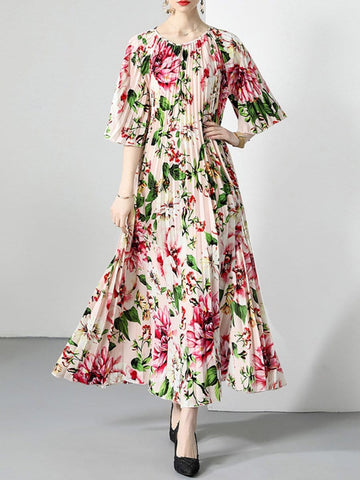 Kaia Belt Maxi Dress