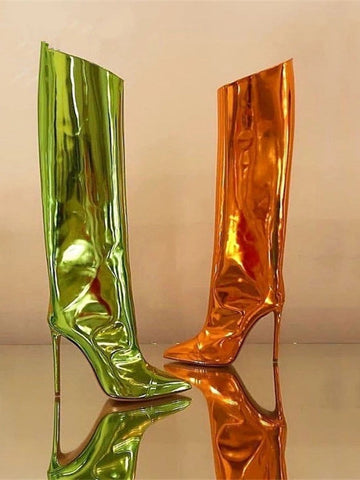 Khadijah Toe Knee Boot
