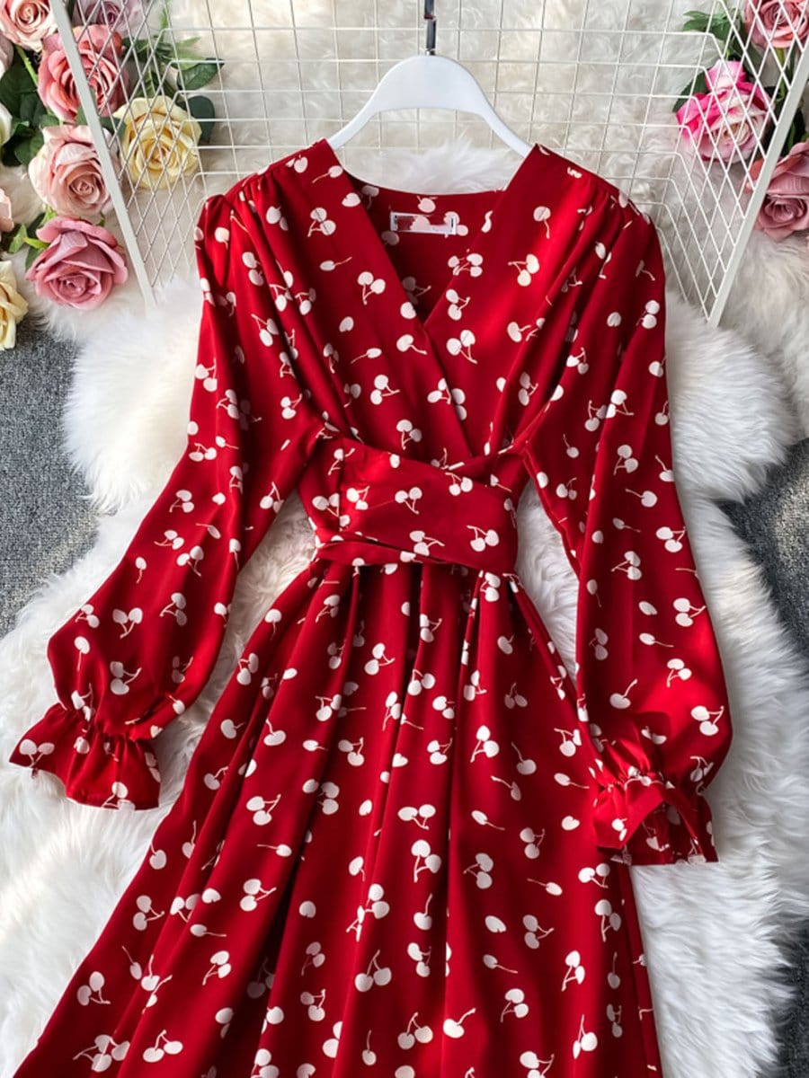 Lacey Slim Waist Maxi Dress